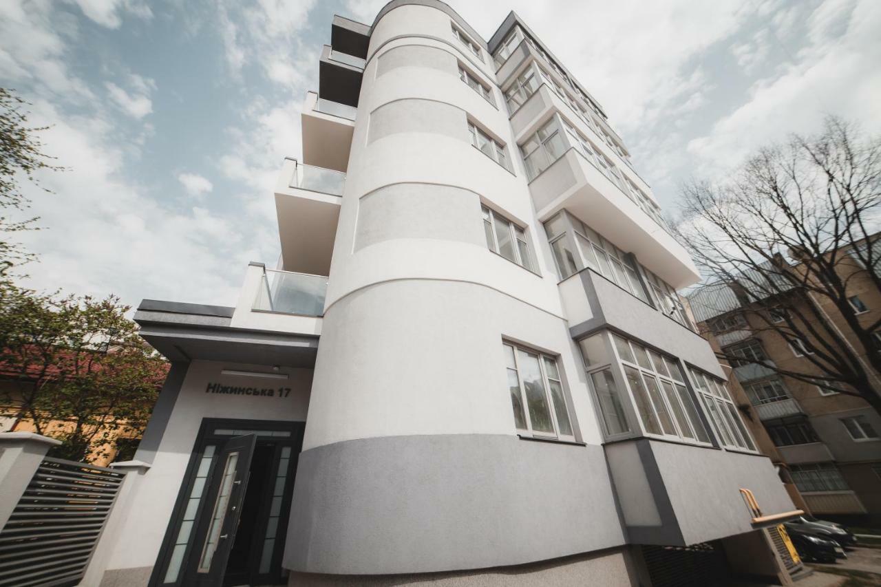 Apart-Hotel Kostjukowski Apartments Nizhynska 17 Lviv Eksteriør billede